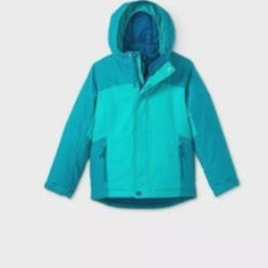 All in Motion Teal L Girls Jacket